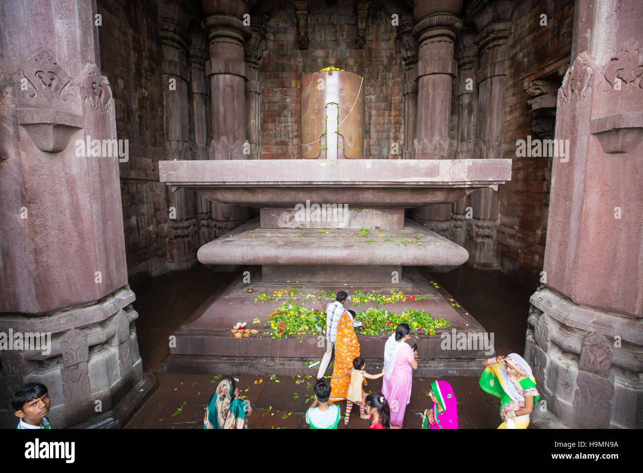 Bhojeshvar Tempel, Bhojpur, Indien Stockfoto