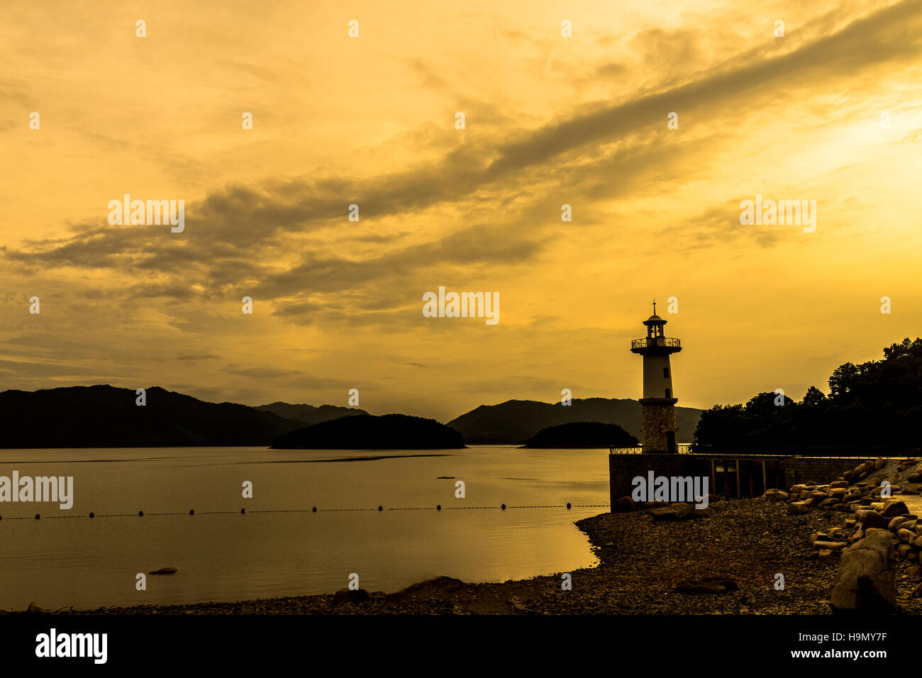 Qiandao See Landschaft der Stadt Hangzhou, China Stockfoto