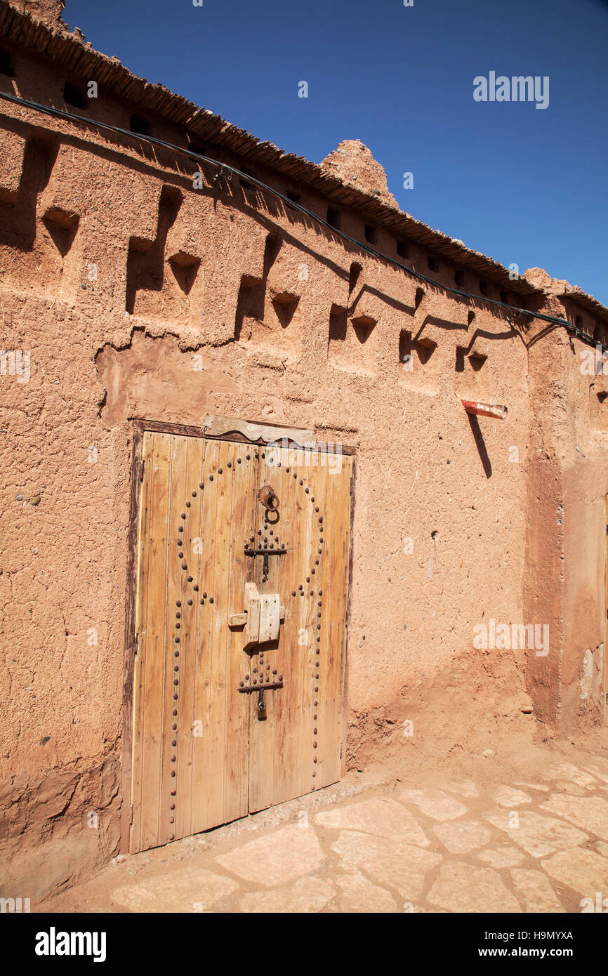 Ksar Ait-Ben-Haddou in Ouarzazate Provinz Festung. Stockfoto