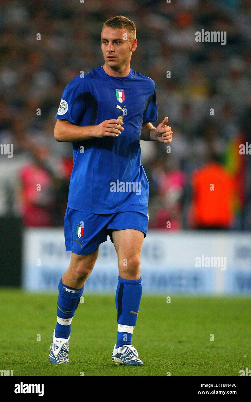 DANIELE DE ROSSI Italien & AS ROMA WORLD CUP HANNOVER Deutschland 12. Juni 2006 Stockfoto