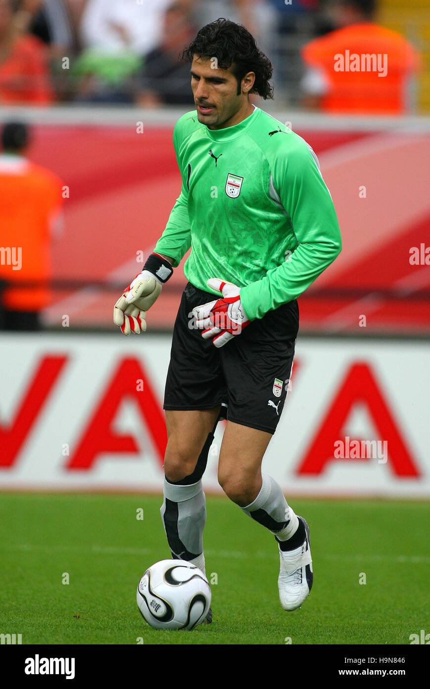 EBRAHIM MIRZAPOUR IRAN & FOOLAD KHUZESTAN WM FRANKFURT Deutschland 17. Juni 2006 Stockfoto