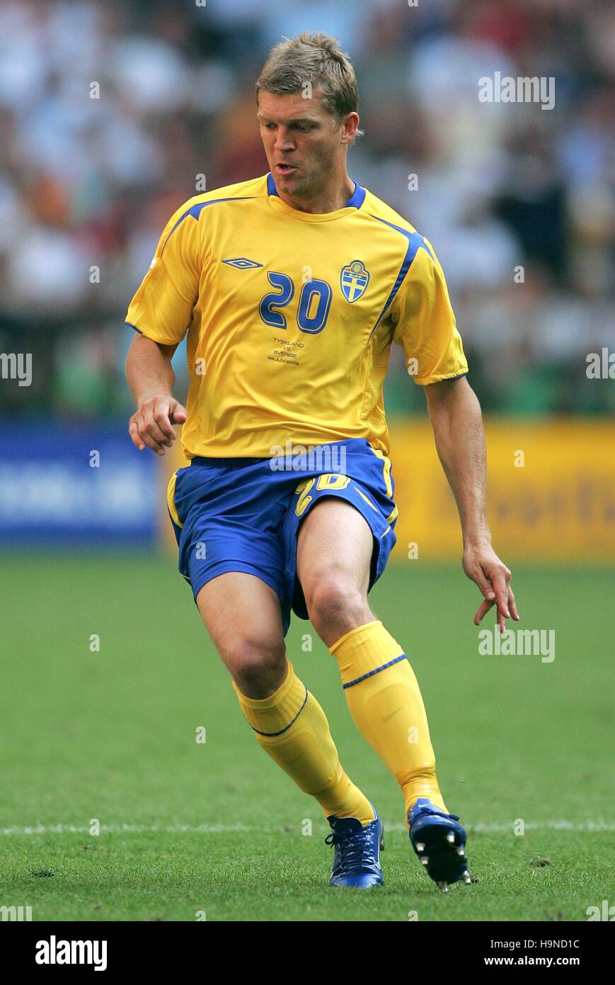 MARCUS ALLBACK Schweden & FC COPENHAGEN WM ALLIANZ ARENA München 24. Juni 2006 Stockfoto