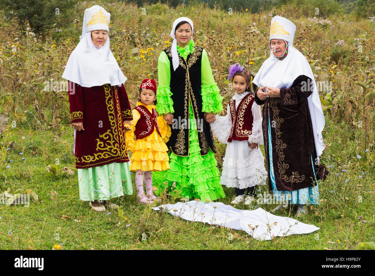 Tussau Kesu Zeremonie bekannt als schneiden die Bedrohung kasachischen