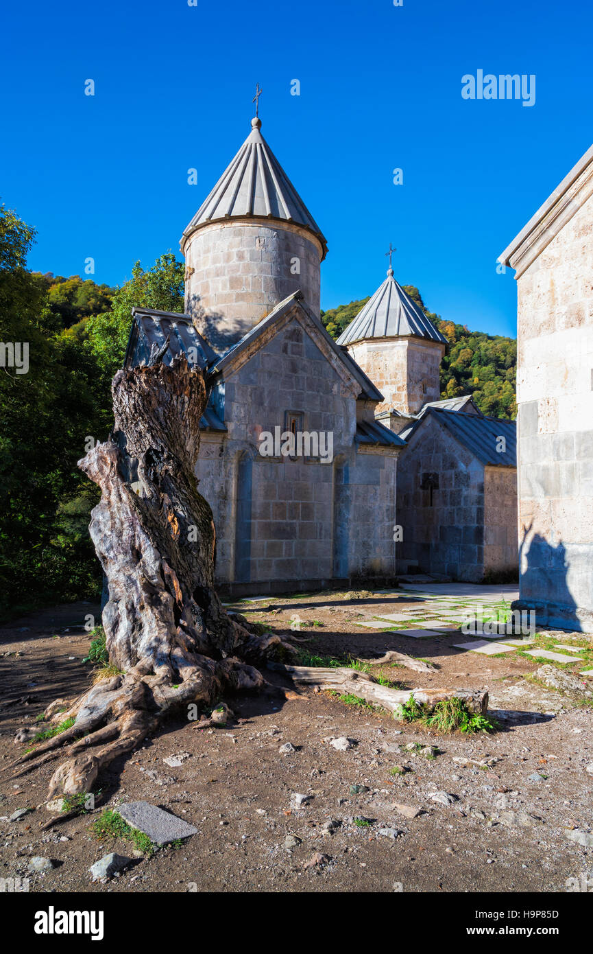 Haghartsin Kloster aus dem 13. Jahrhundert, Dilijan, Provinz Tawusch, Armenien, Kaukasus, Naher Osten, Asien Stockfoto