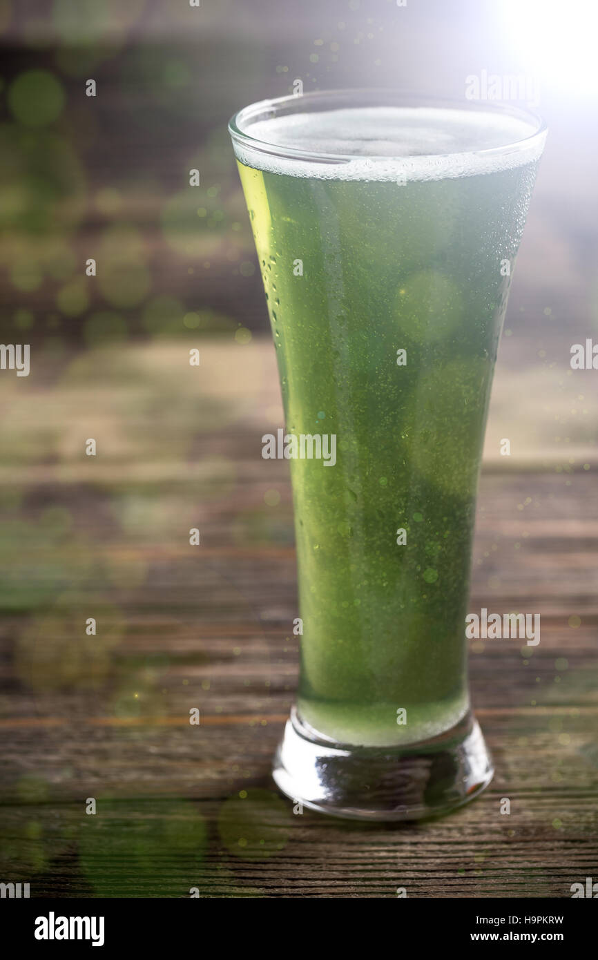 Jungbier Stockfoto