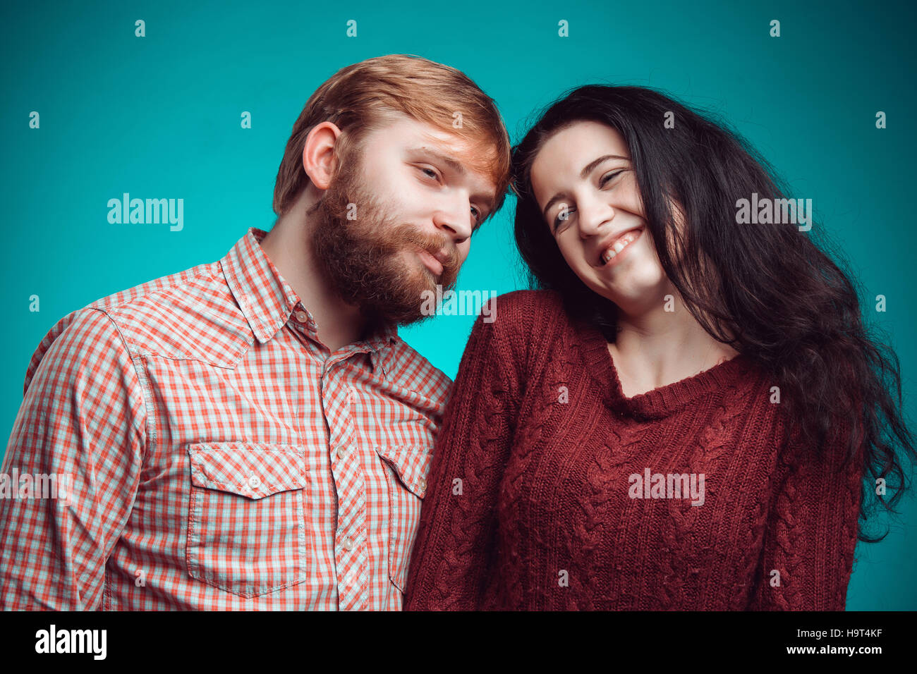 Feste Umarmung Zwischen Mann Und Frau