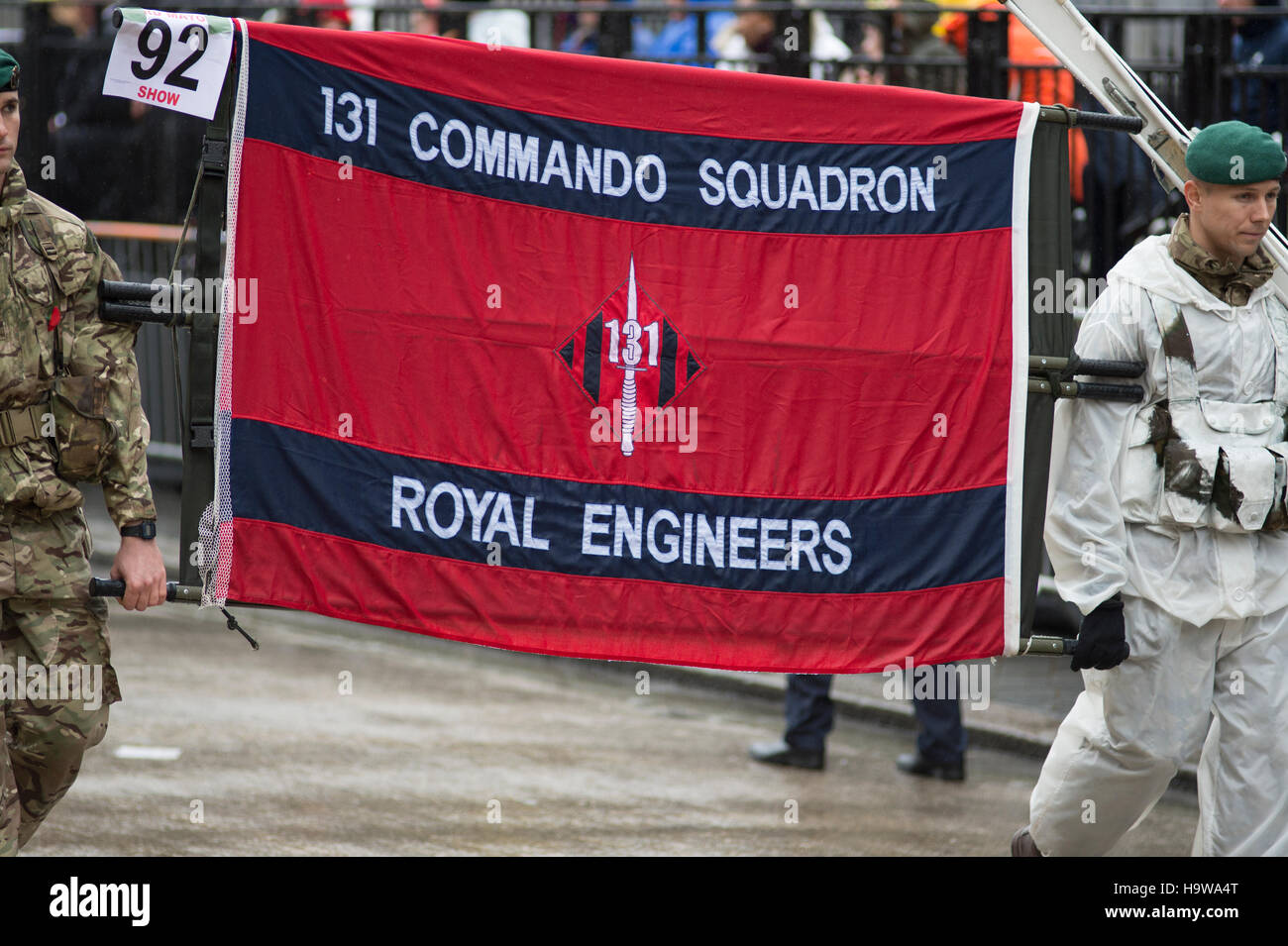 Der Lord Bürgermeister Show 2016 in der City of London, die Welten größte unzensiert Prozession feiert seinen ersten Tag im Amt. Stockfoto
