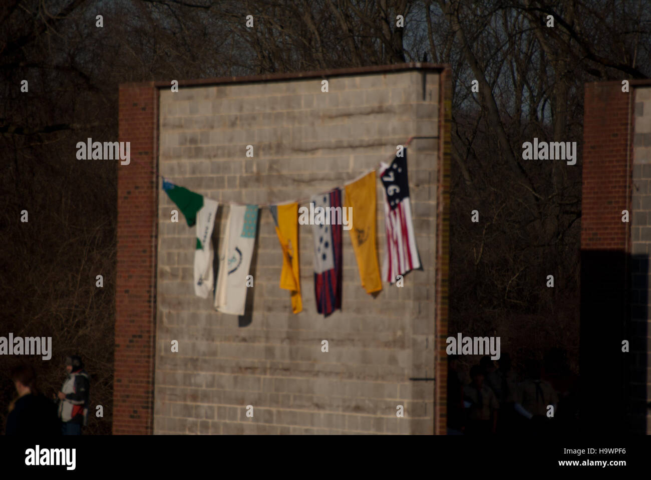 Der 100. Jahrestag der Boy Scouts of America (BSA)-Feier im Valley Forge National Park unterstreicht die historische und natürliche Bedeutung des Parks. Stockfoto