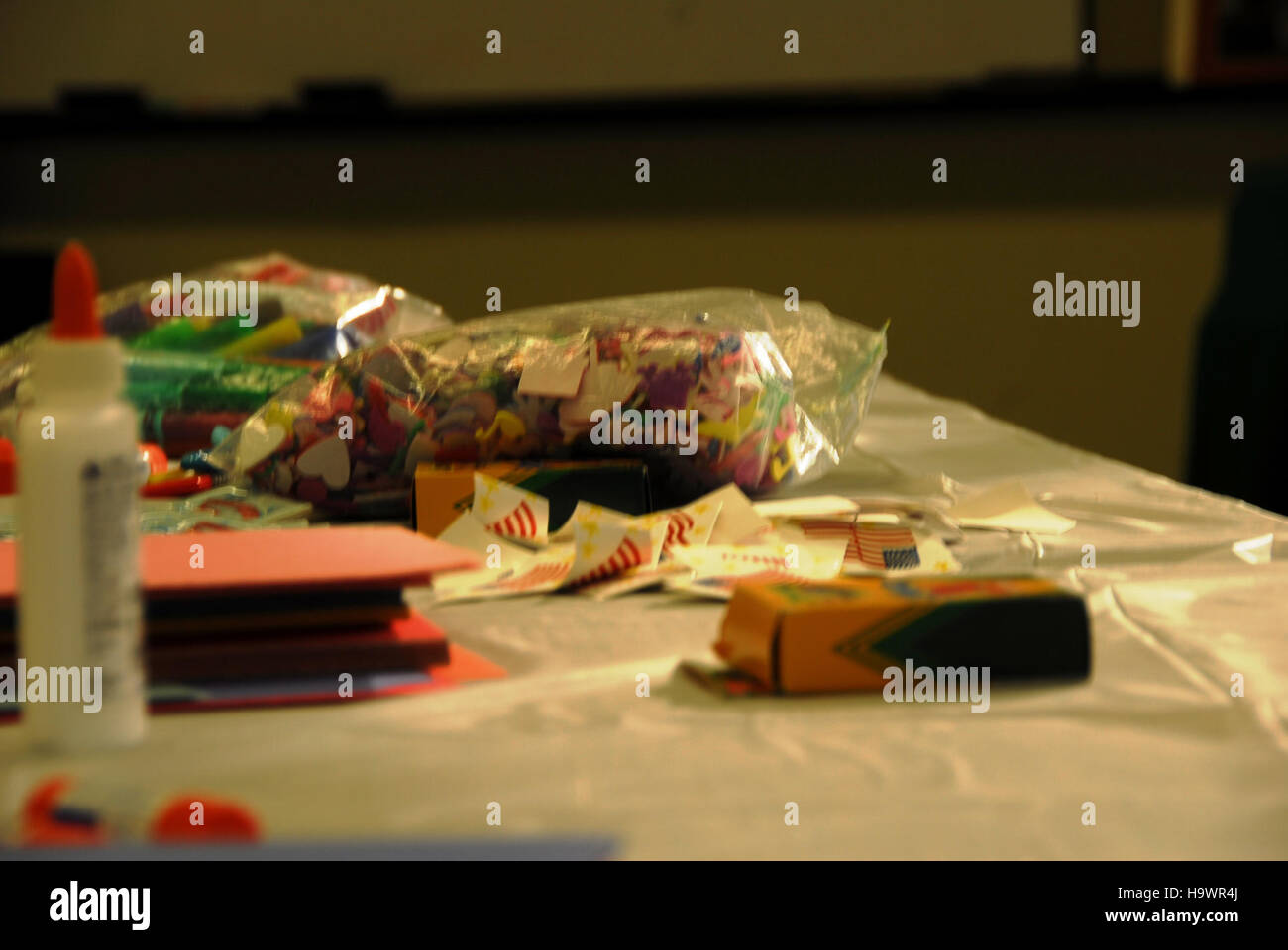 Washingtons Geburtstagsparty im Valley Forge National Historical Park feiert die amerikanische Geschichte und das Erbe des Landes während des Unabhängigkeitskriegs. Stockfoto