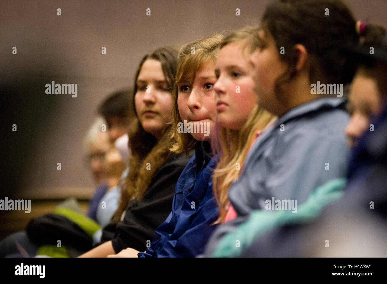 Der Titel bezieht sich auf ein Konzert mit Denalinps, ein Ereignis mit einem Schwerpunkt auf dynamischer musikalischer Performance. Das Konzert umfasst möglicherweise verschiedene Genres und Aufführungen im DVC Concert Format. Stockfoto