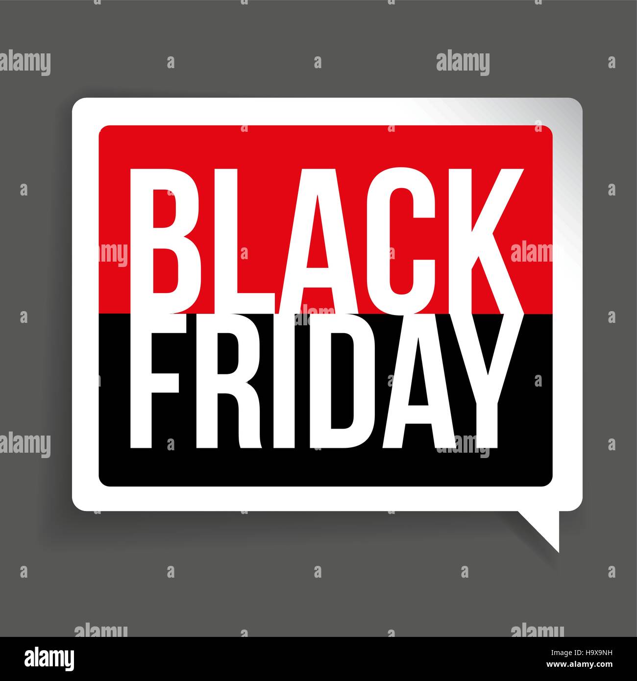 Schwarzer Freitag-Verkauf-Vektor Stock Vektor