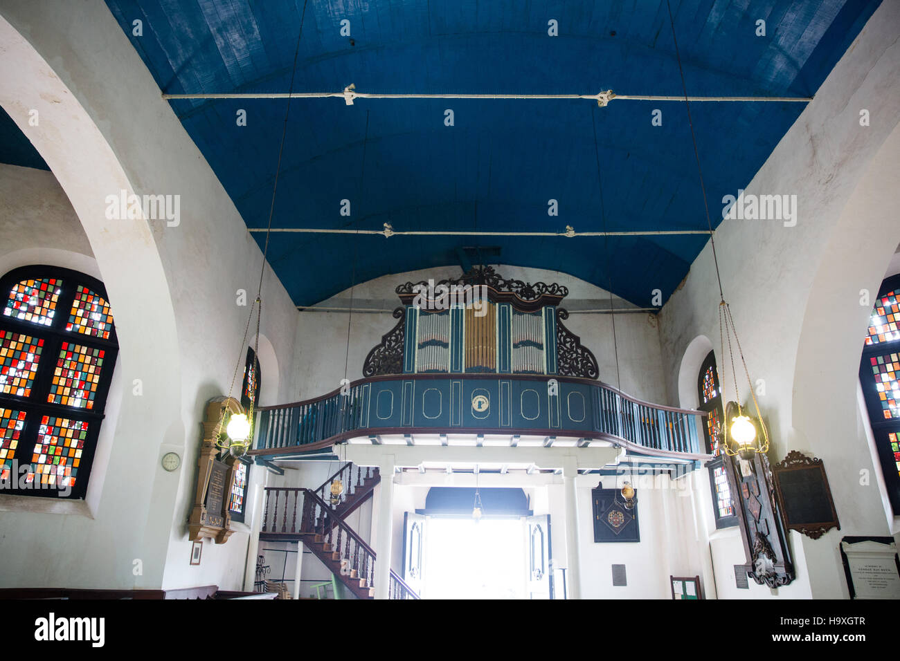 Niederländische reform Kirche in Galle, Sri Lanka Stockfoto