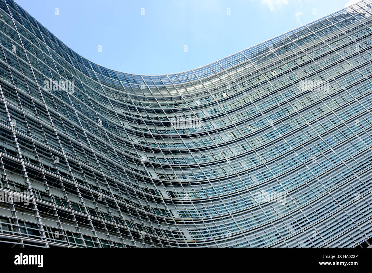 Das Berlaymont-Gebäude der Sitz der Europäischen Kommission, Brüssel, Belgien Stockfoto