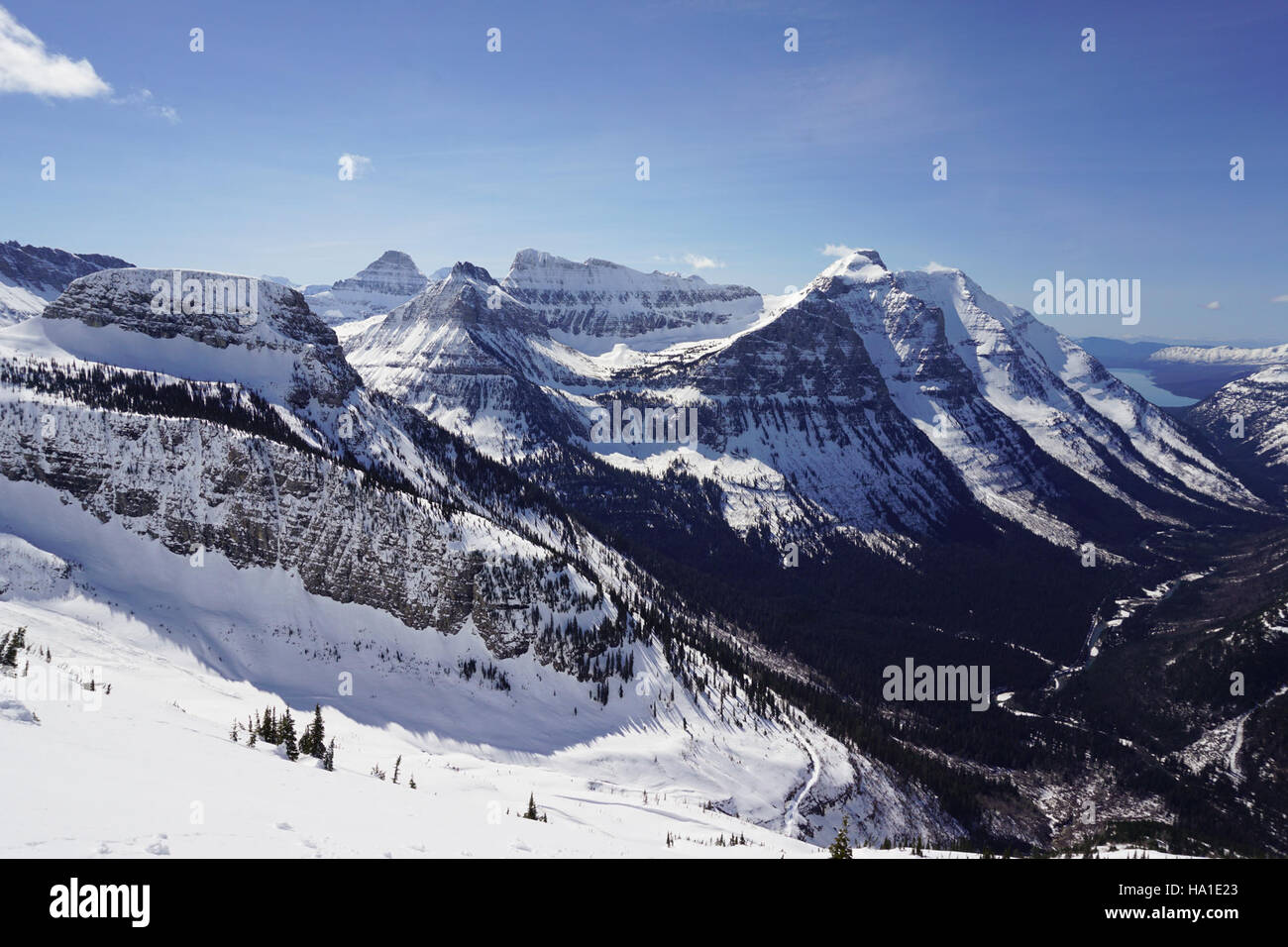 Glaciernps 26329892841 McDonald-Seetal 4.7.16 (3) Stockfoto