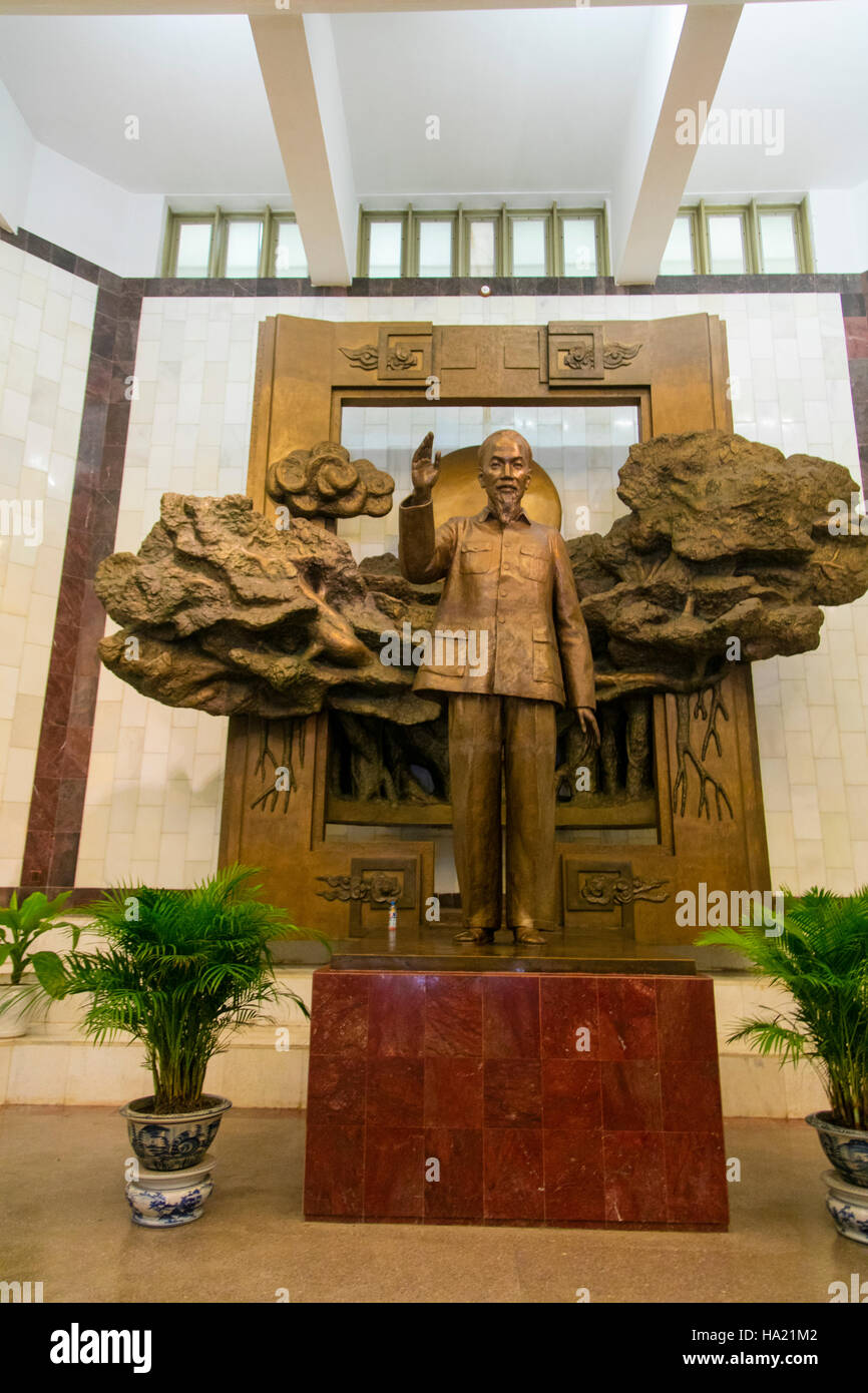 Ho-Chi-Minh-Museum, Hanoi, Vietnam, Asien Stockfoto