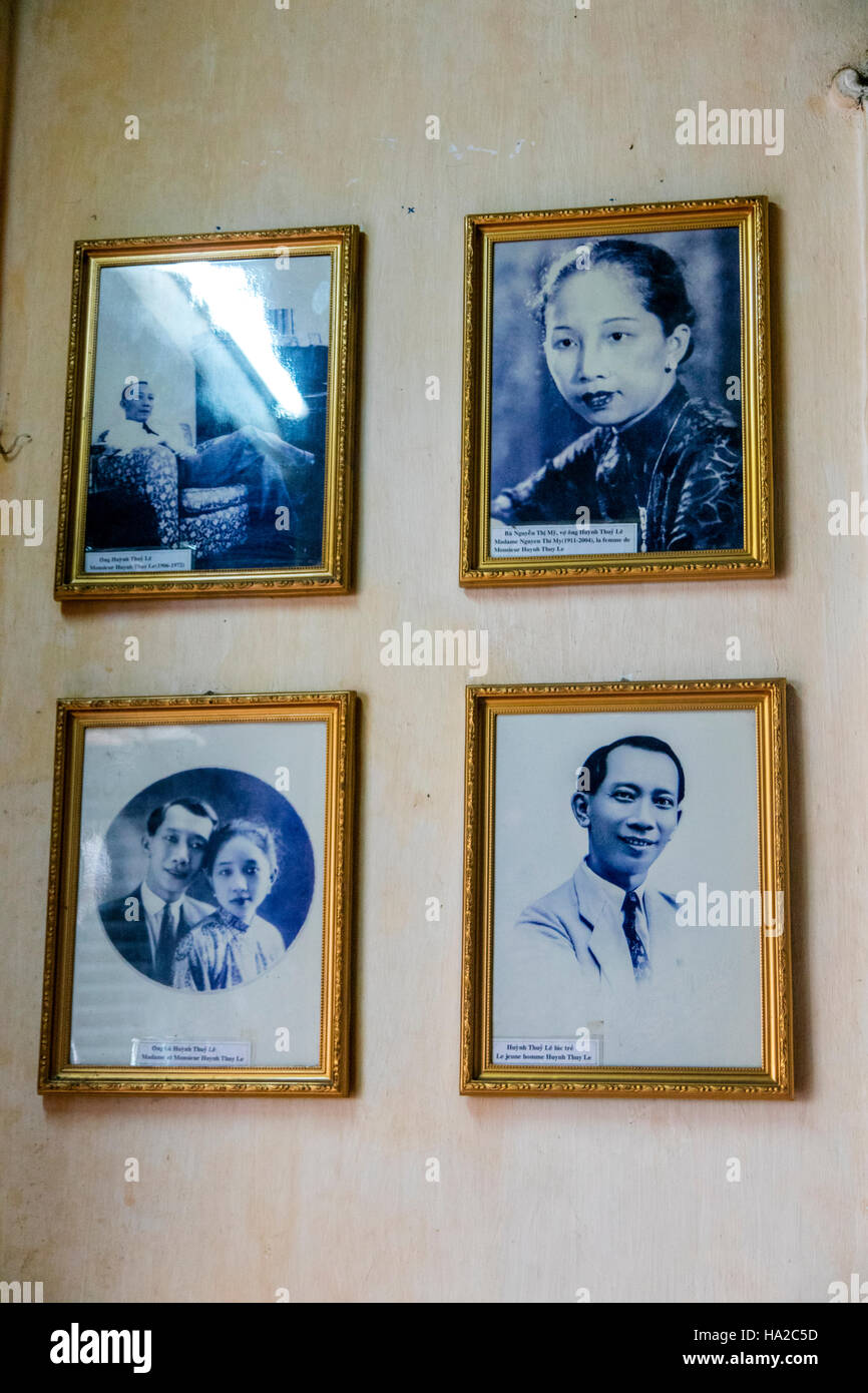 Huynh Thuy Le, Heimat von Marguerite Duras Liebhaber, Sa Dec, Mekong-Fluss, Vietnam, Asien Stockfoto