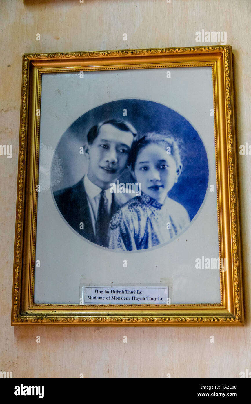 Huynh Thuy Le, Heimat von Marguerite Duras Liebhaber, Sa Dec, Mekong-Fluss, Vietnam, Asien Stockfoto