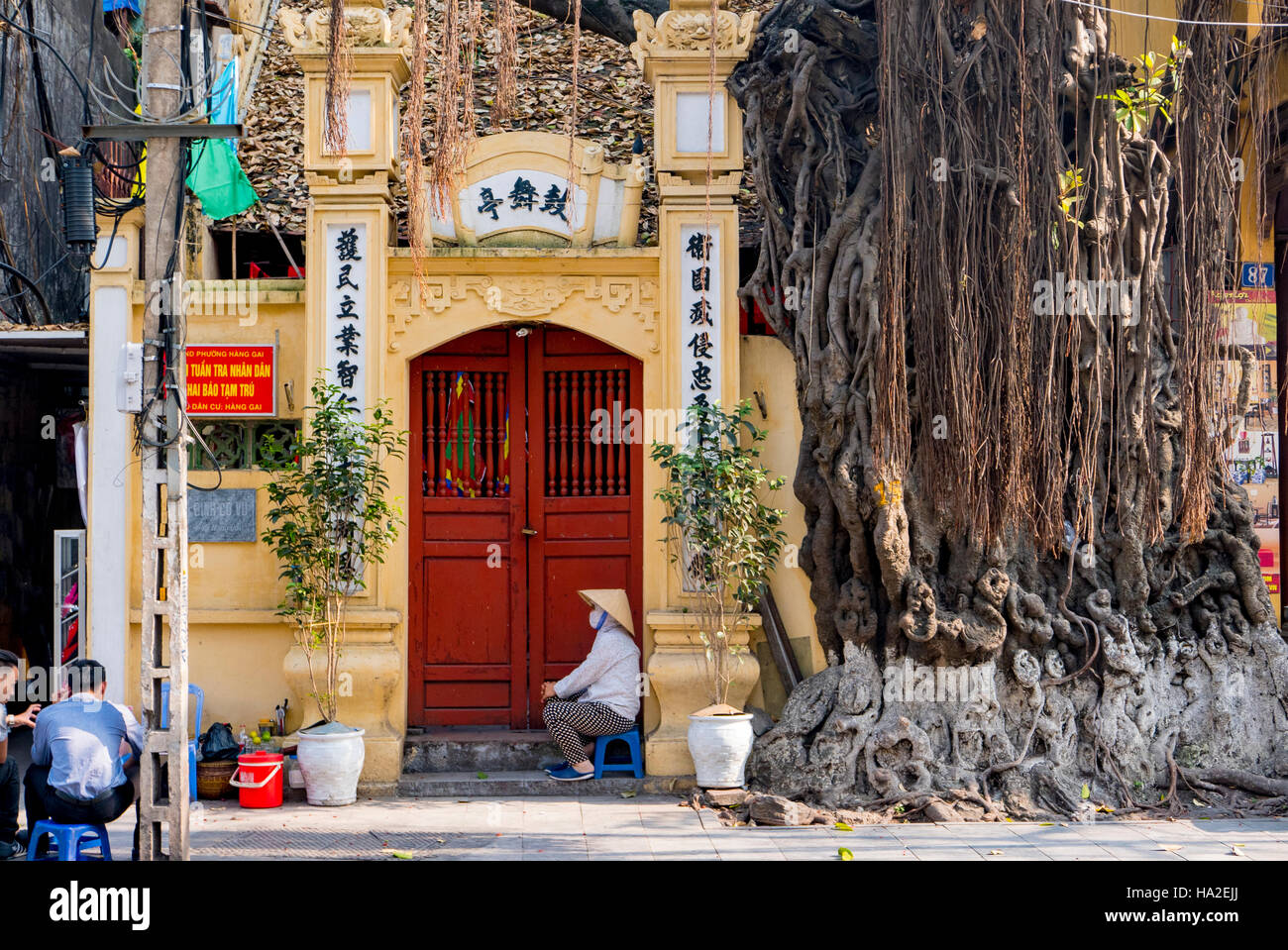 Alte Viertel, Hanoi, Vietnam, Asien Stockfoto