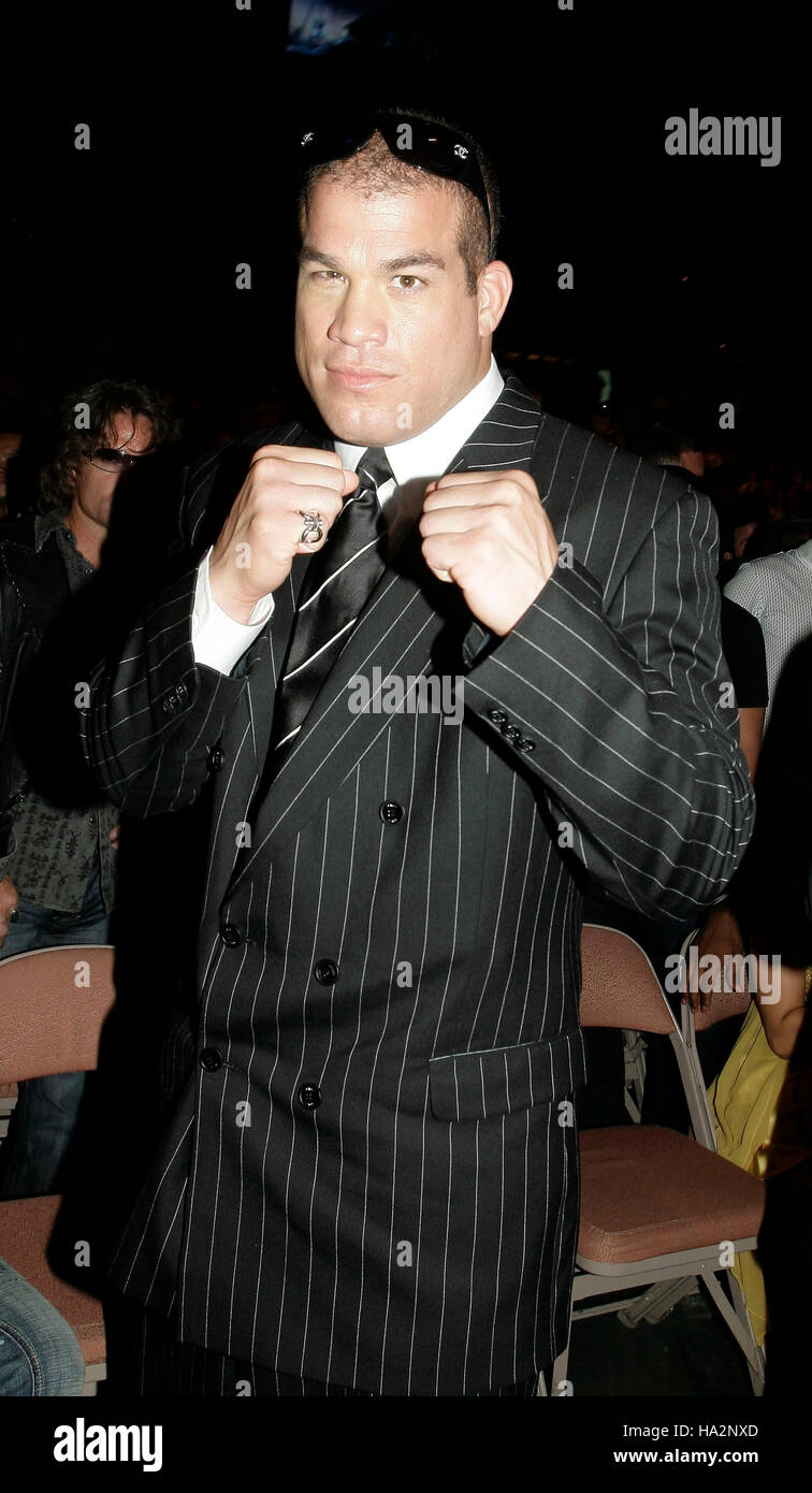 Tito Ortiz bei UFC 74 während eines Spiels gemischte Kampfkünste im Mandalay Bay Events Center in Las Vegas am Samstag, 25. August 2007. Bildnachweis: Francis Specker Stockfoto