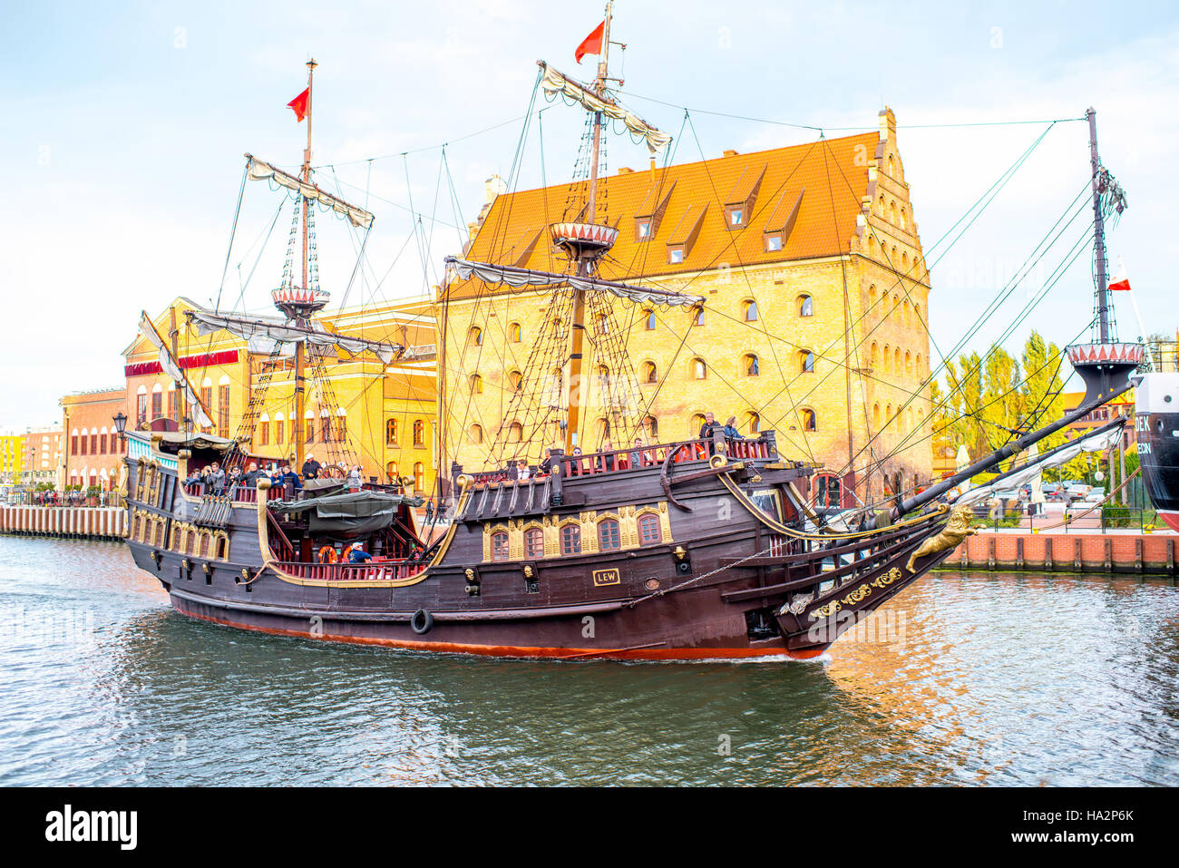 Danzig Ship Retro hafen von danzig -Fotos und -Bildmaterial in hoher Auflösung – Alamy