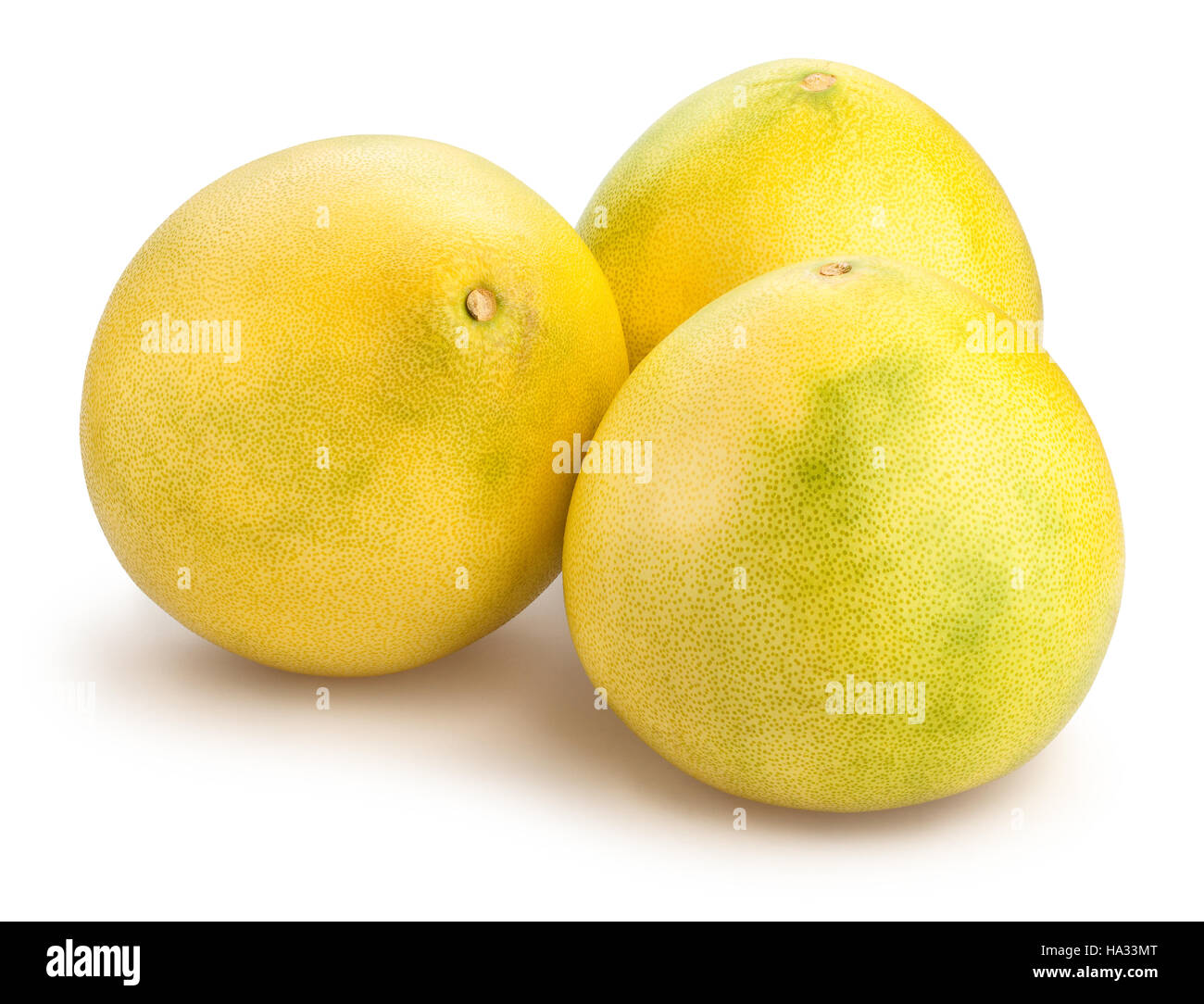 Pomelo isoliert Stockfoto