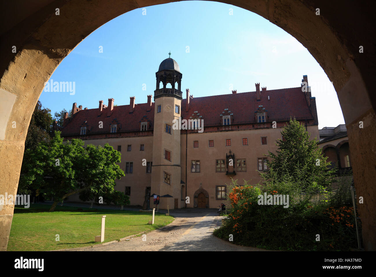 Lutherhaus, Wittenberg / Elbe, Sachsen-Anhalt, Deutschland, Europa Stockfoto