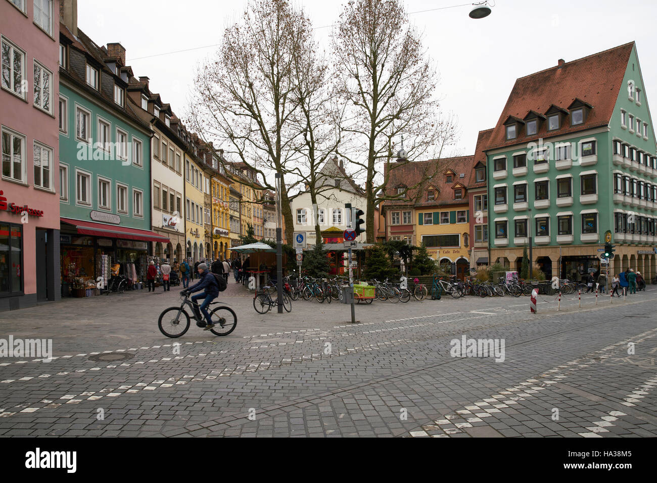Bamberg Deutschland, Bayern. Stockfoto
