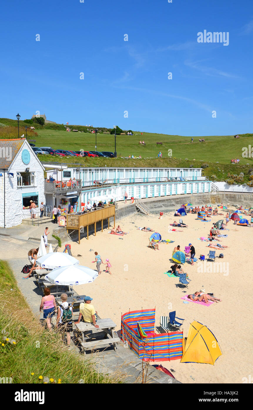 Porthgwidden Strand in St.Ives, Cornwall, England, UK Stockfoto