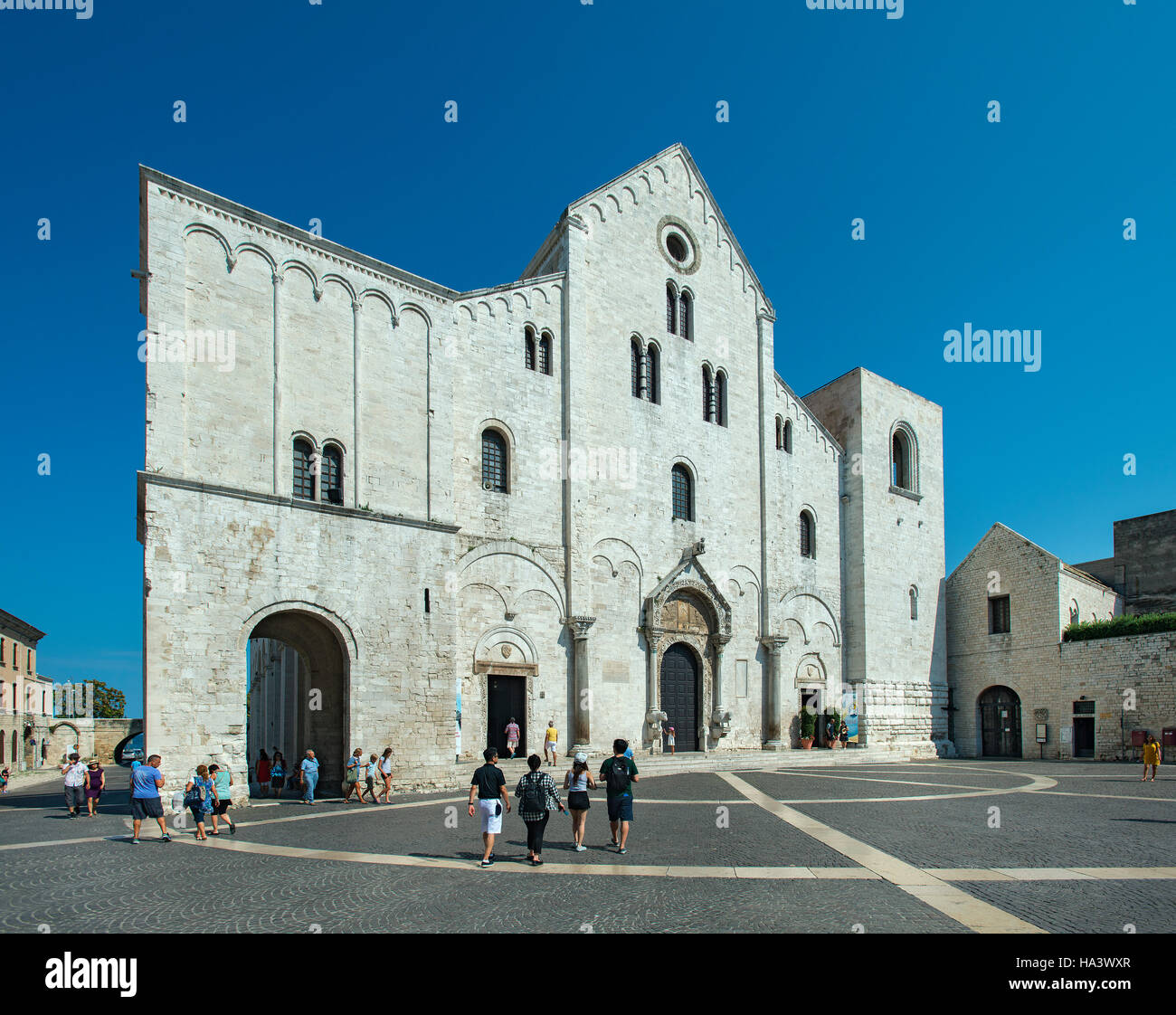 Kirche des Heiligen Nikolaus, Bari, Apulien, Italien Stockfoto