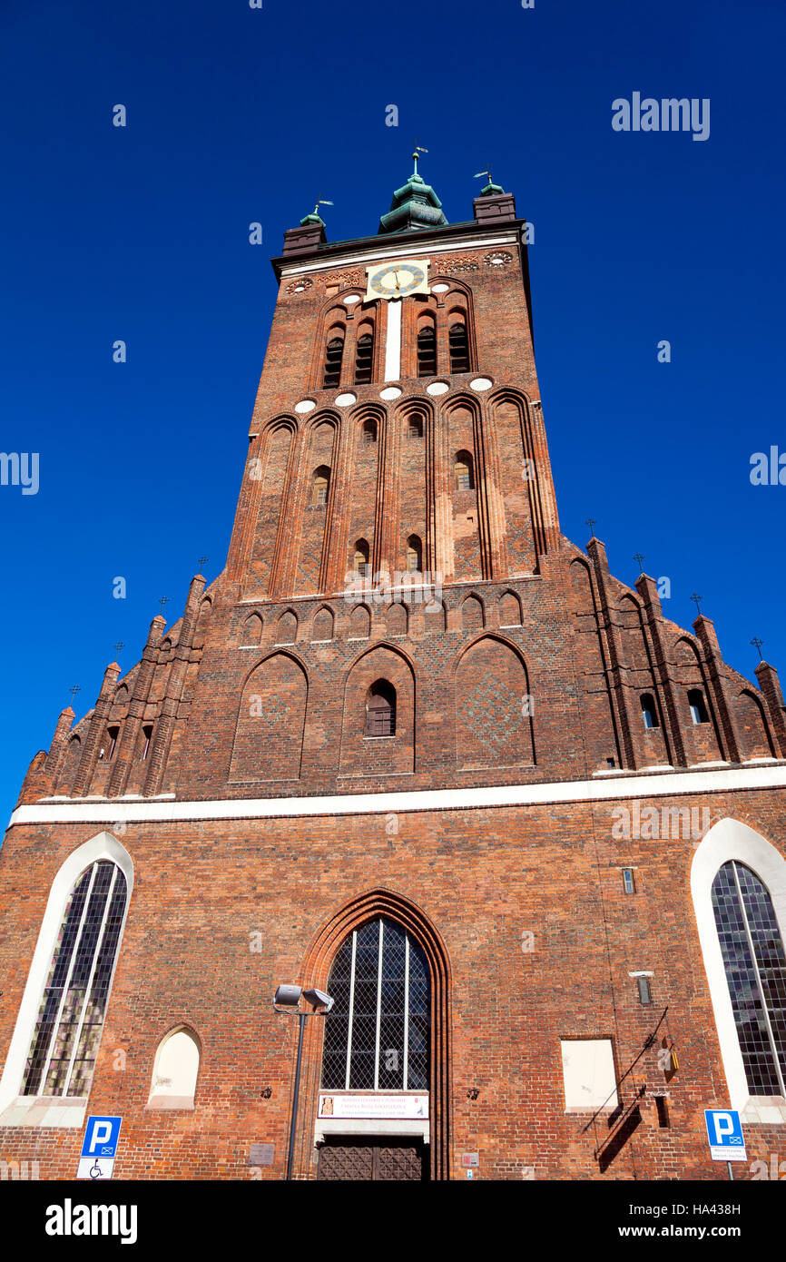 St. Katharinen Kirche, Danzig, Polen Stockfoto