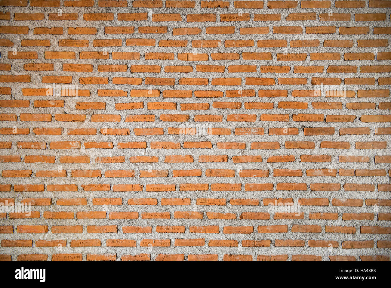 Ziegel-Wand-Hintergrund Stockfoto