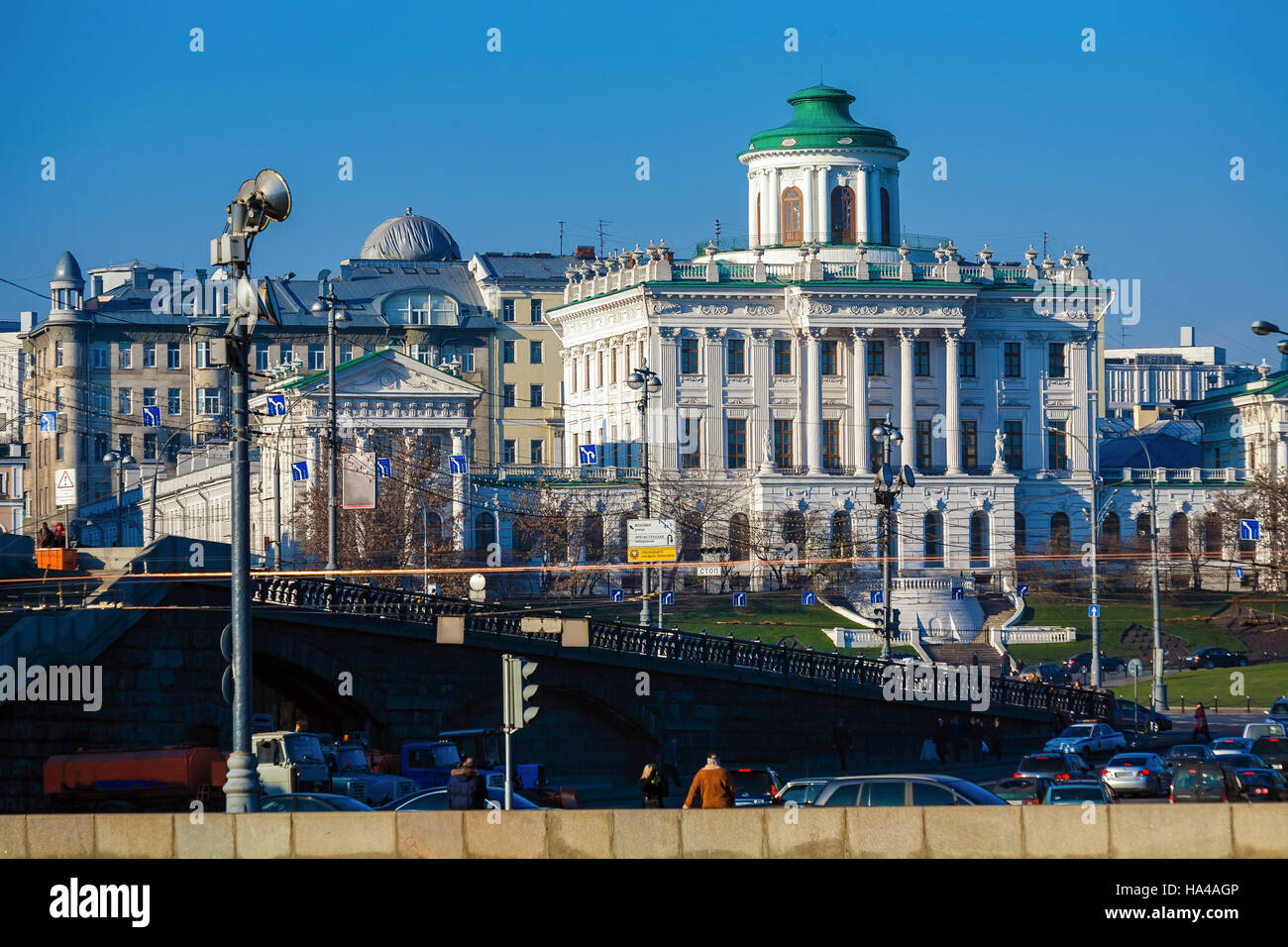 Pashkov House, klassizistische Herrenhaus in der Nähe von Kreml von Wassili Bazhenov, Moskau, Russland Stockfoto