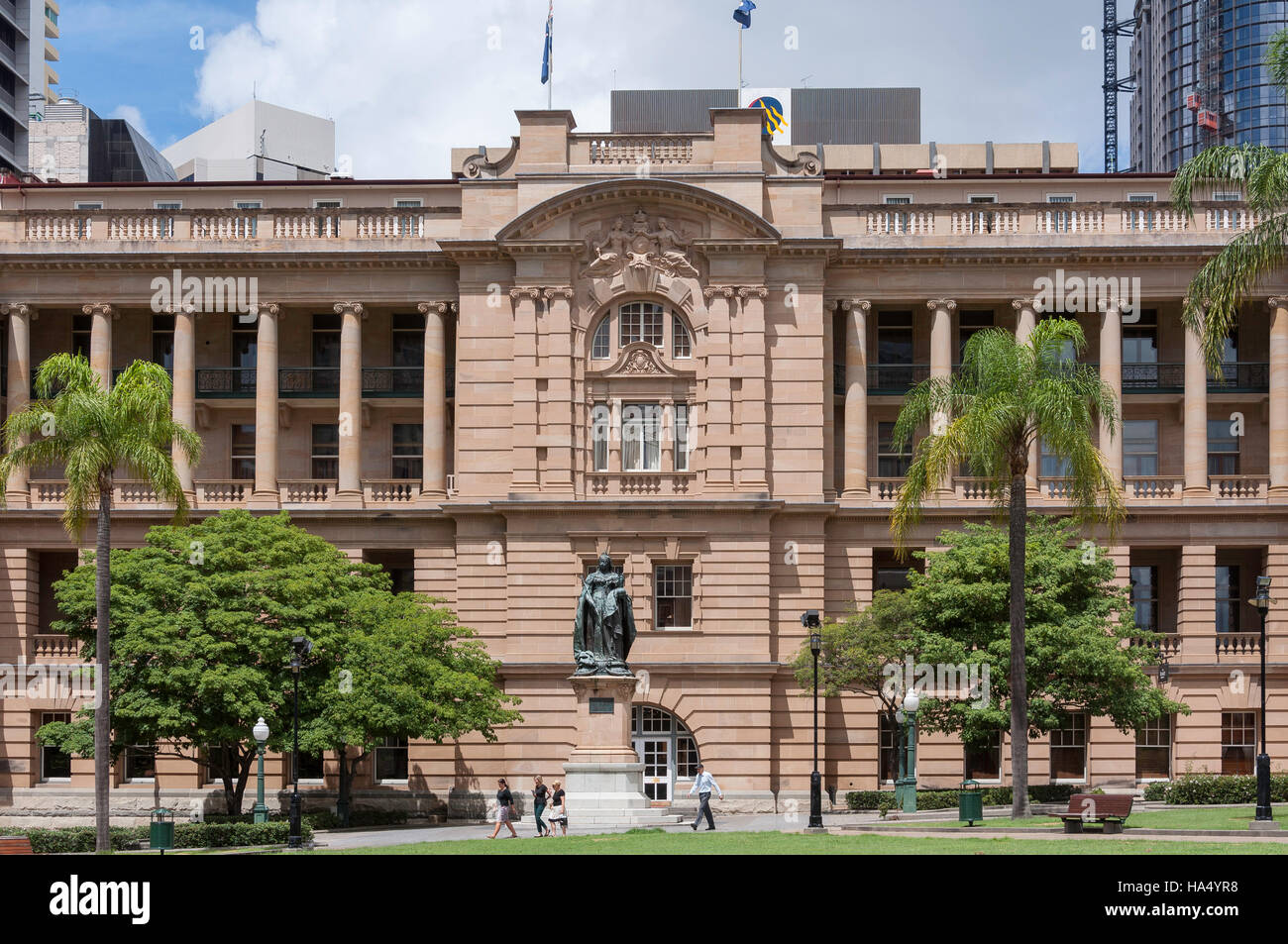 Treasury Casino & Hotel Brisbane, William Street, Brisbane City, Brisbane, Queensland, Australien Stockfoto