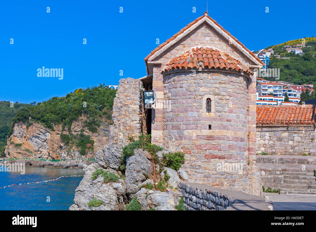 Stari Grad-Budva Stockfoto