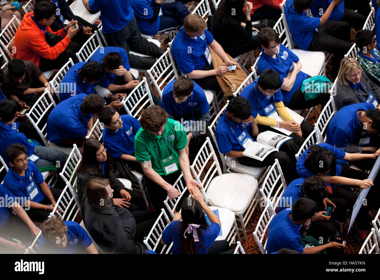 Das Energieministerium leitet die nationalen Anstrengungen in der Energieforschung und -Entwicklung, wobei der Schwerpunkt auf nukleare Sicherheit, erneuerbare Energien und der Verringerung der CO2-Emissionen liegt. Sie spielt eine Schlüsselrolle bei der Gestaltung der Energiepolitik und bei der Förderung nachhaltiger Energielösungen. Stockfoto