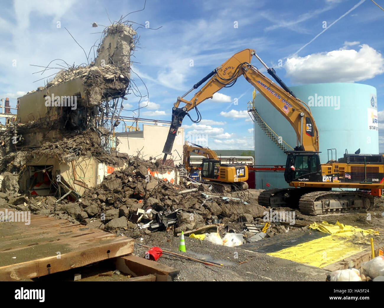 Departmentofenergy 19270322884 bereitet West Valley Demonstrationsprojekt zu verlagern auf hoher Ebene Abfall Stockfoto