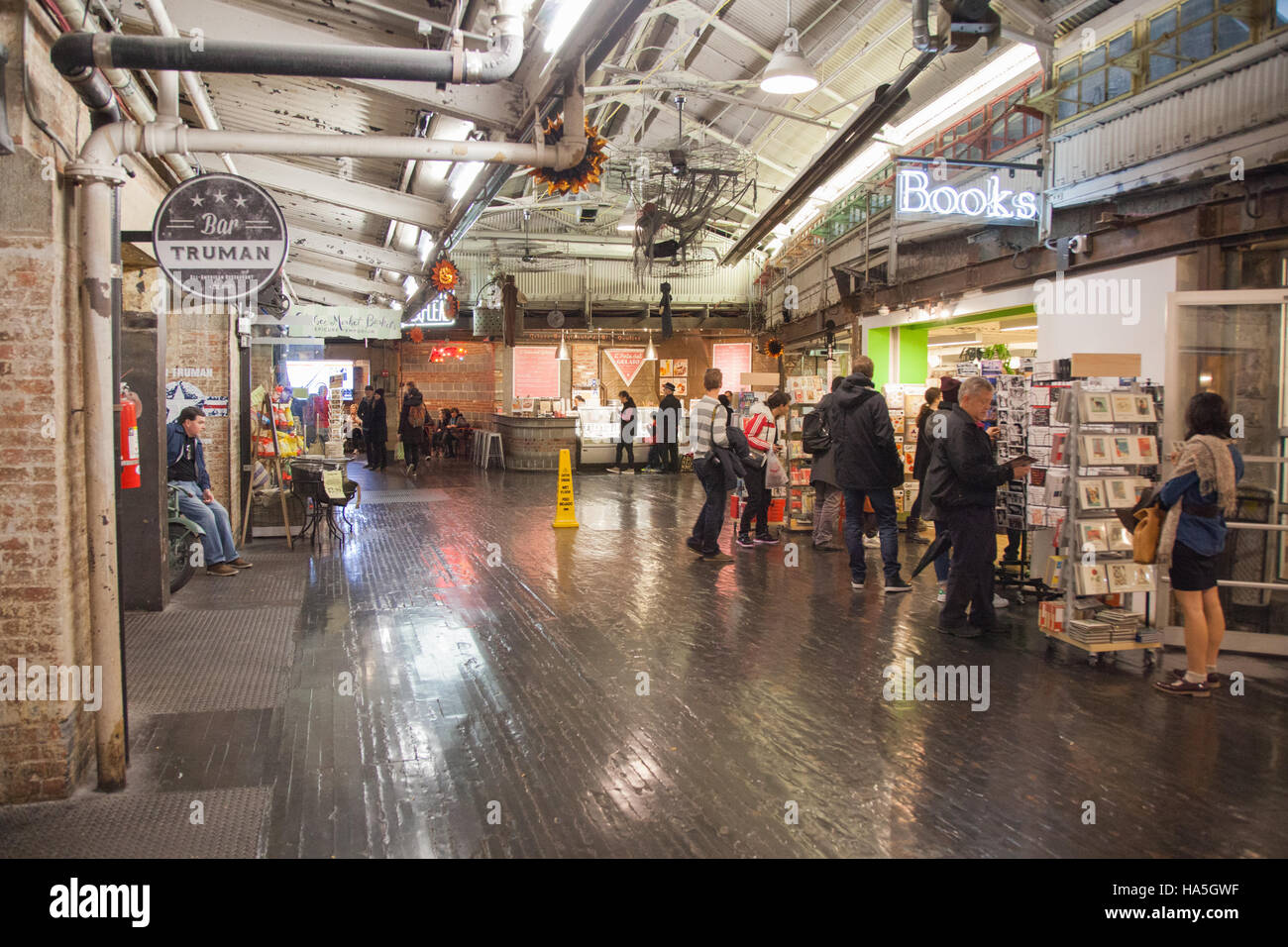 Chelsea-Lebensmittelmarkt, New York City, Vereinigte Staaten von Amerika. Stockfoto