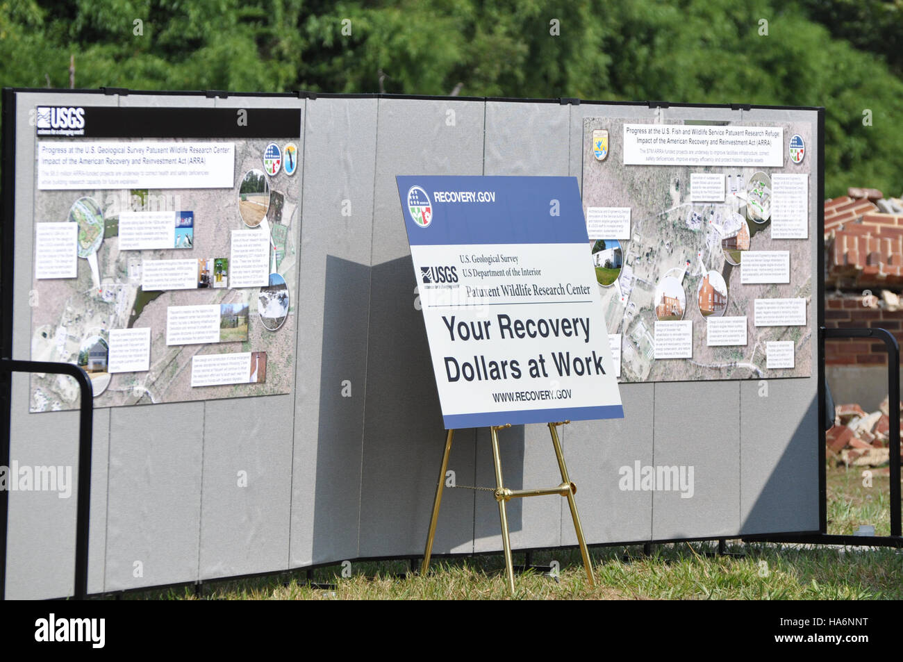 Das Patuxent Wildlife Research Center in Maryland spielt eine entscheidende Rolle beim Schutz und der Forschung von Wildtieren. Das Zentrum unterstützt Nationalparks und Wildtierbehörden bei ihren Bemühungen, Arten zu schützen und zu verwalten. Stockfoto