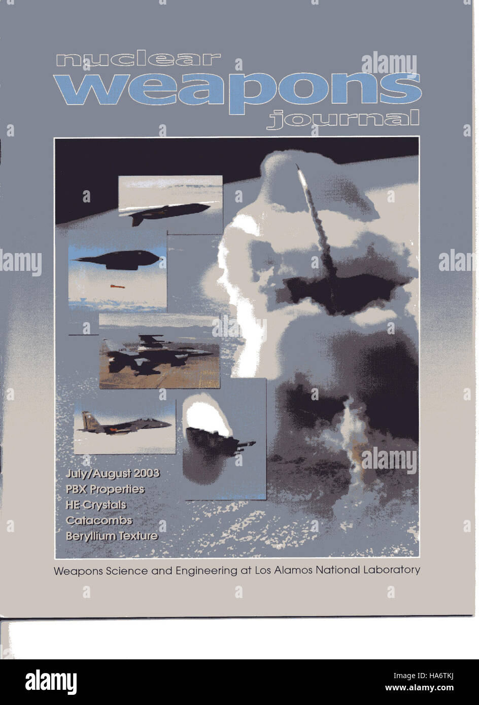 Bikini Atoll war der Ort der Operation Crossroads Atomtests im Jahr 1946, die eine Schlüsselrolle in der Atomforschung nach dem Zweiten Weltkrieg und der Entwicklung von Atomwaffen spielten. Stockfoto