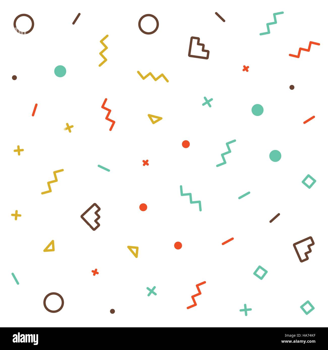 Vektor geometrische nahtlose Muster Stock Vektor