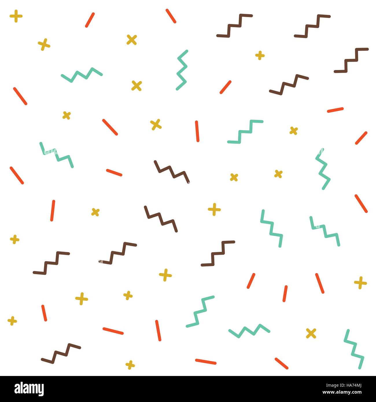 Vektor geometrische nahtlose Muster Stock Vektor