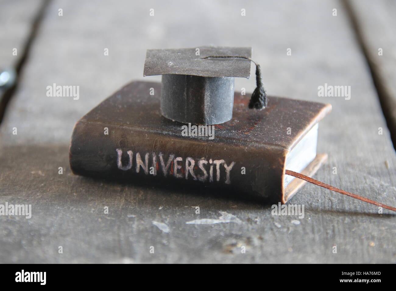 Universität Studium Konzept, Vintage-Stil Stockfoto