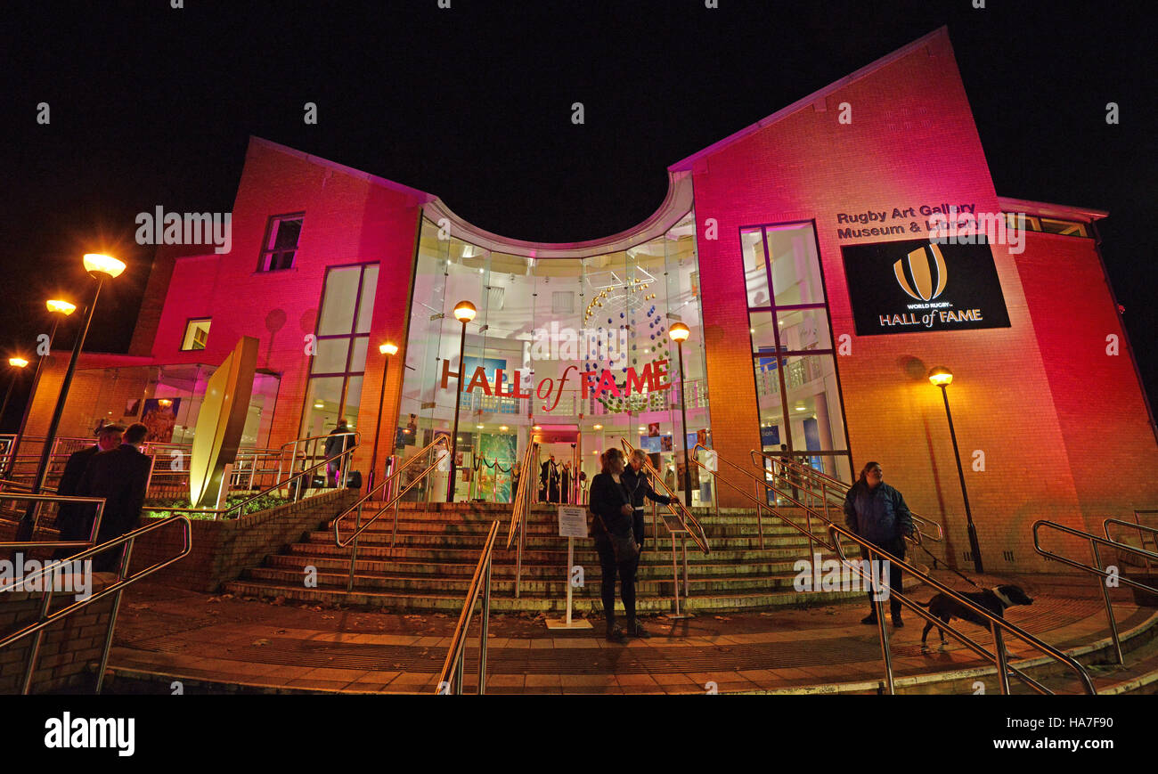Der Welt Rugby Hall Of Fame, Rugby, Warwickshire, UK. Stockfoto