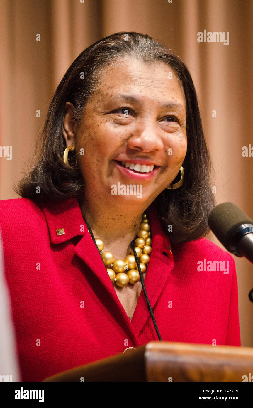 Das USDA feiert den Women's History Month mit einer besonderen Veranstaltung in Washington, D.C., bei der Frauen für die Landwirtschaft und ländliche Entwicklung gewürdigt werden. Stockfoto