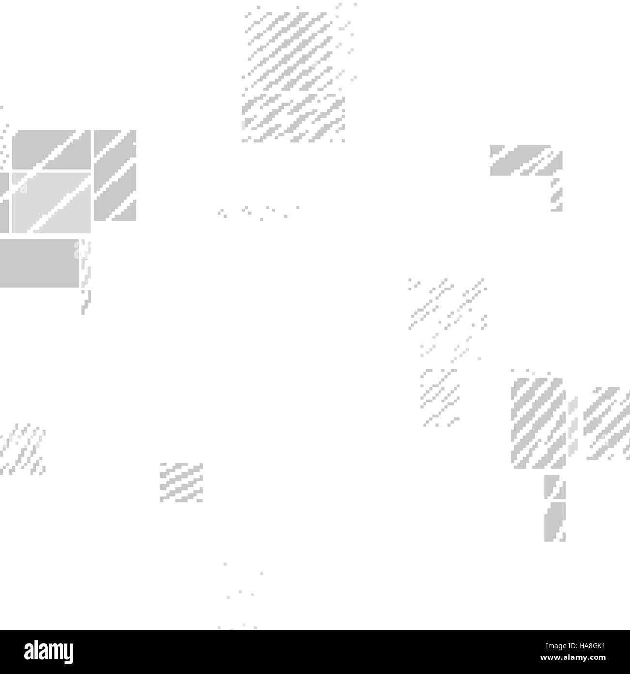 Abstrakte quadratischen Muster Stock Vektor