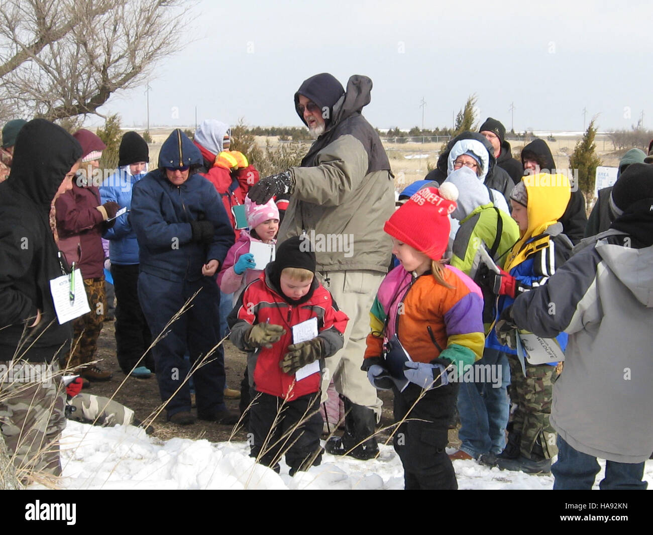 Usfwsmtnprairie 5411569002 Winter Wonderland 2009 Stockfoto