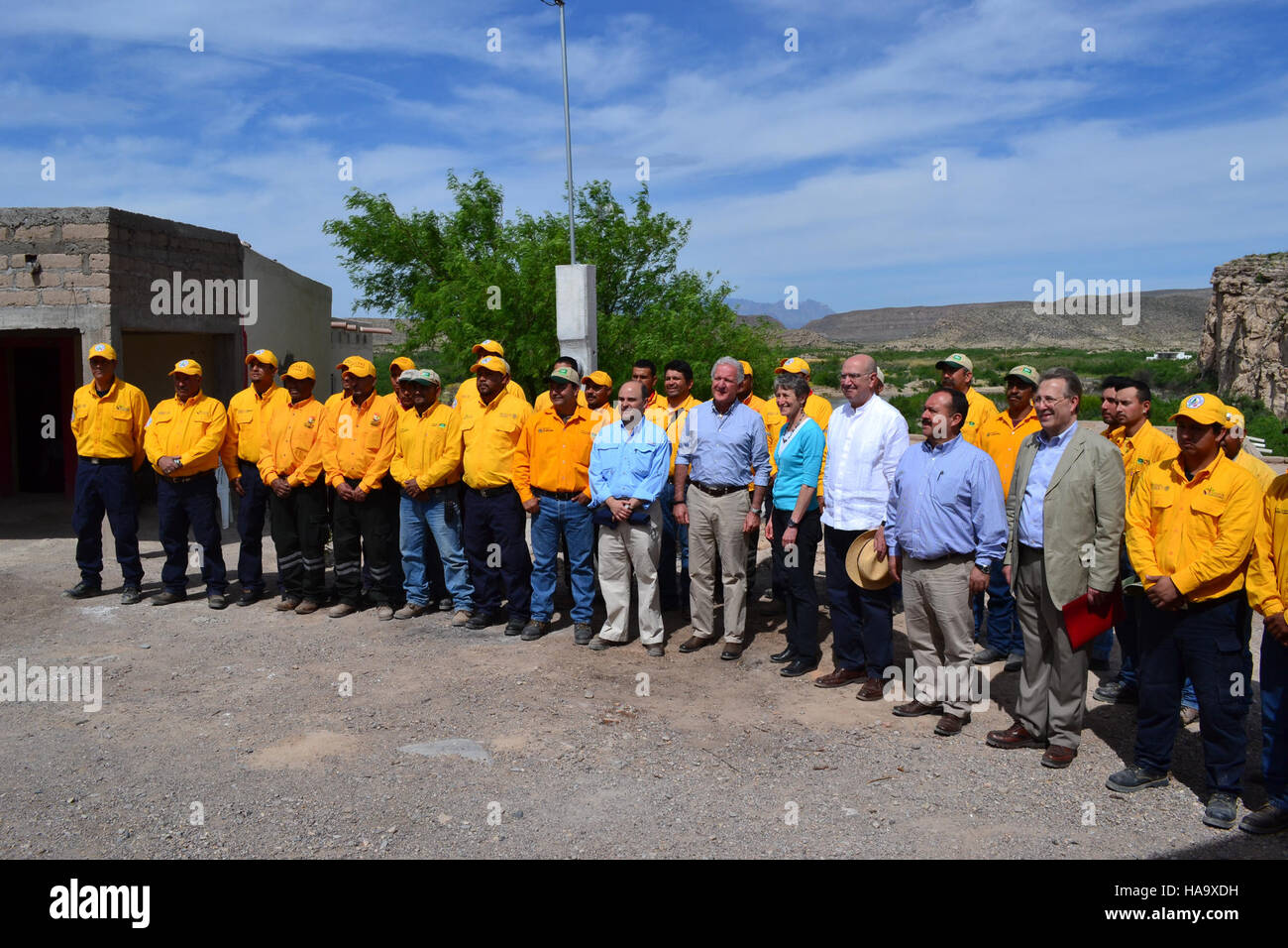 Ein bedeutendes Ereignis im Big Bend National Park (BBNP) unterstreicht die Bedeutung der Erhaltung der vielfältigen Ökosysteme des Parks und der Förderung des öffentlichen Engagements für die Erhaltung von Umweltschutzmaßnahmen. Stockfoto
