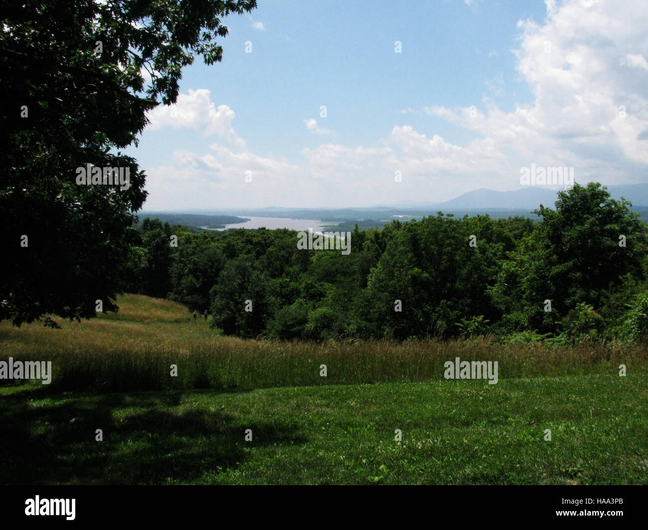 Das US-Innenministerium überwacht die Verwaltung des Hudson River-Nationalparks und konzentriert sich dabei auf Umweltschutz und öffentlichen Zugang. Stockfoto