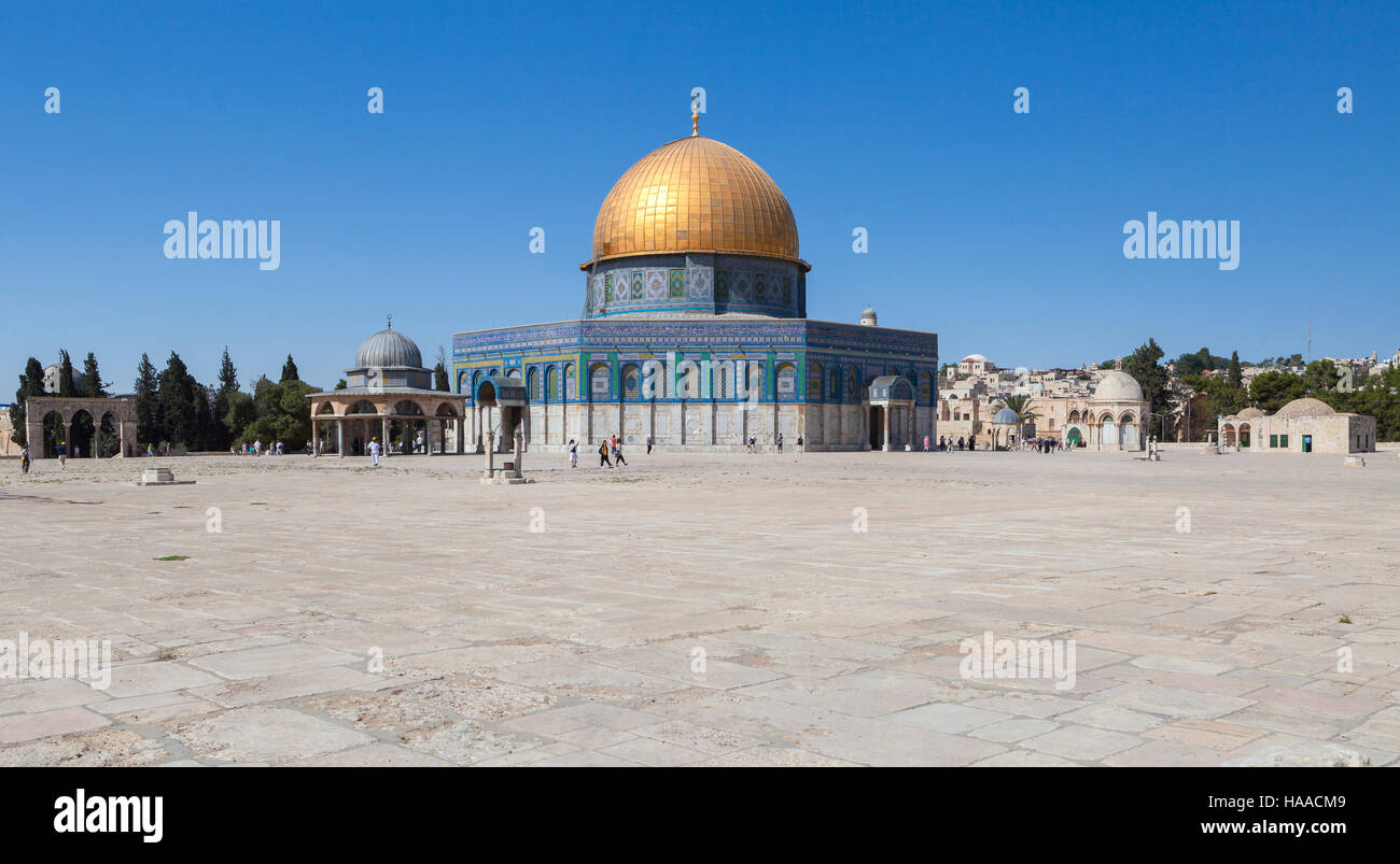 Die Haube des Felsens, Bügel montieren, Ost-Jerusalem, Palästina/Israel Stockfoto