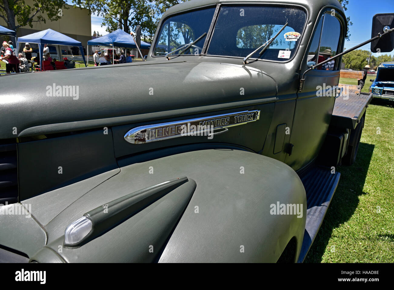 klassische alte amerikanische GM LKW in Glen Innes Neuengland Nsw new South Wales wales Australien Stockfoto